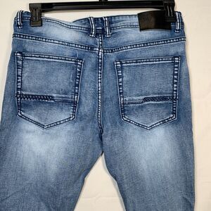 Switch Remarkable Denim Mens Jeans 32x32 (32x30) Distressed Paint Acid Wash